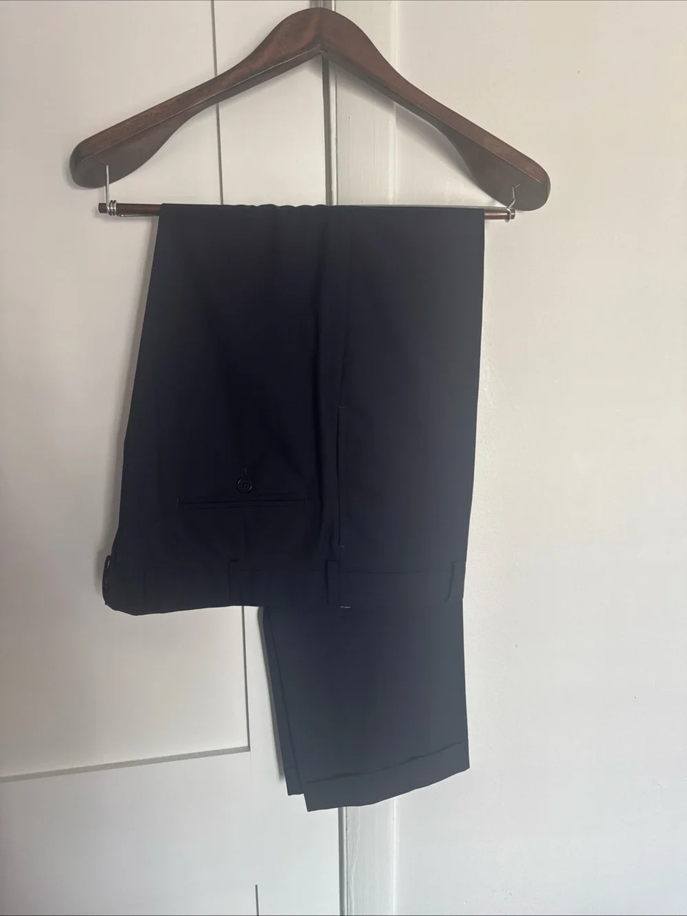 Brooks Brothers Navy 42L 36/32 Two-Button Suit